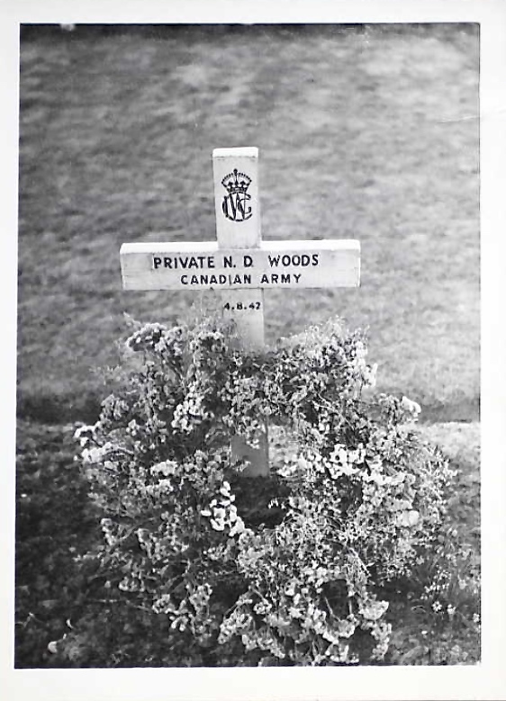 Temporary grave marker