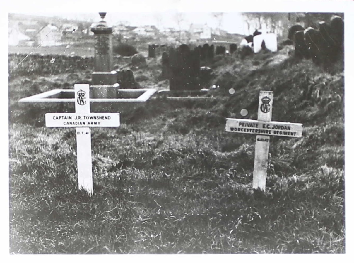 Temporary grave marker