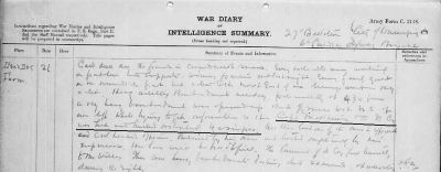 War Diary