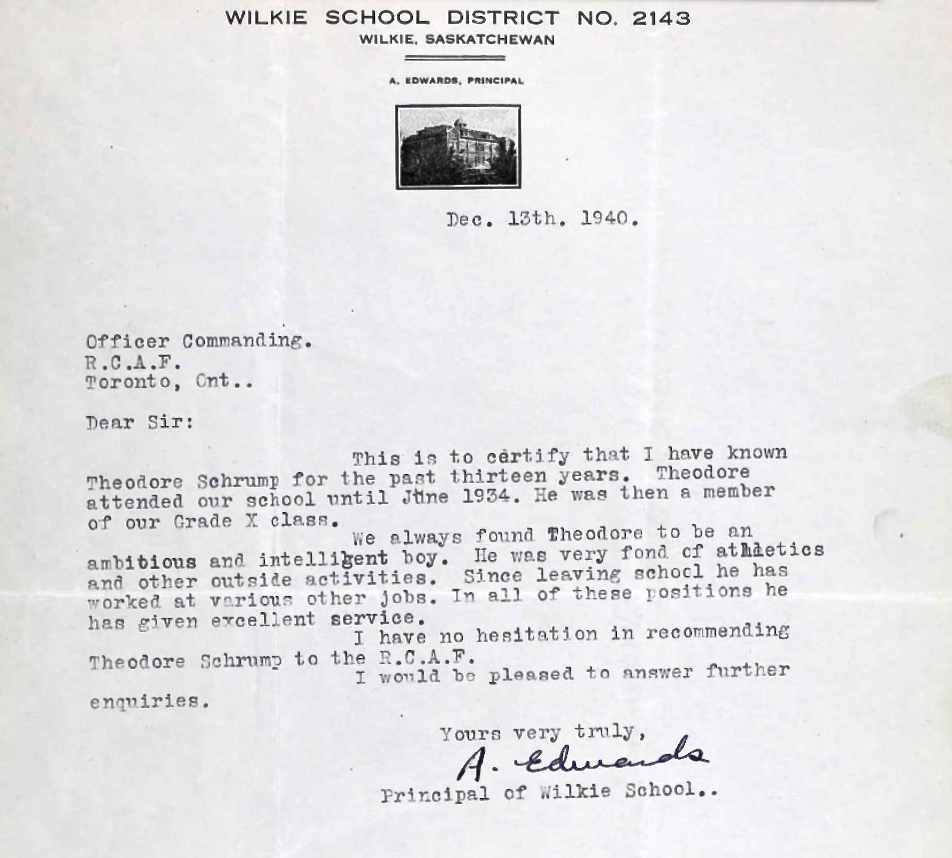 Letter of recommendation