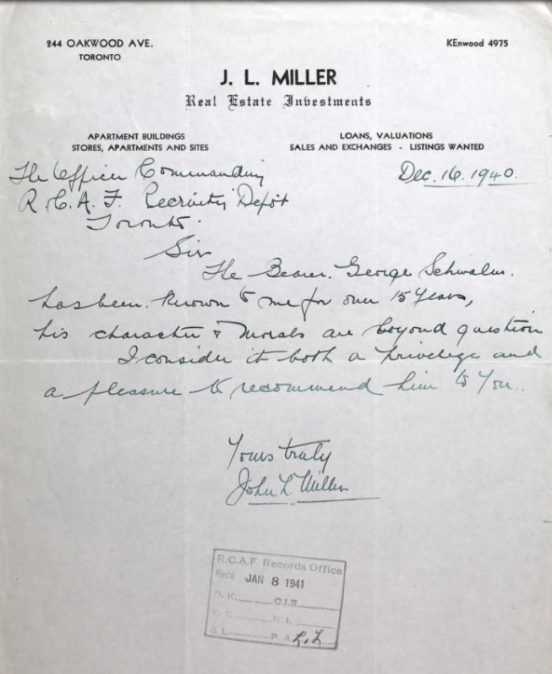 Letter of recommendation