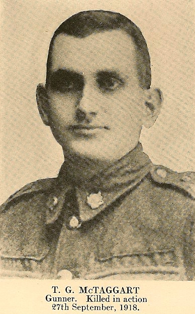 Photo of Thomas Gordon McTaggart