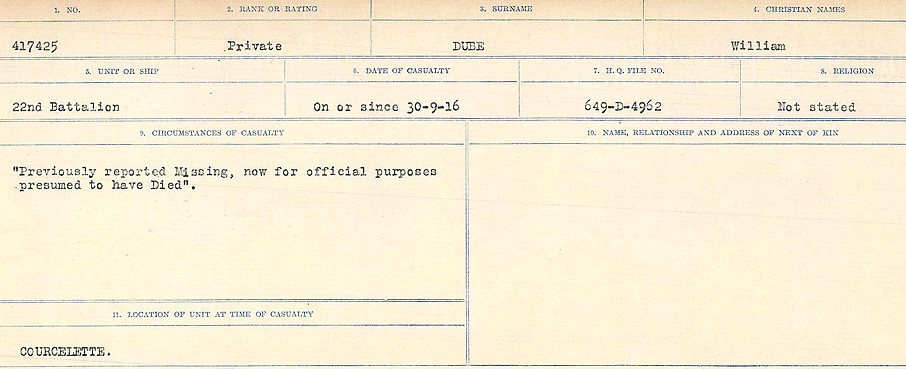 Circumstances of death registers