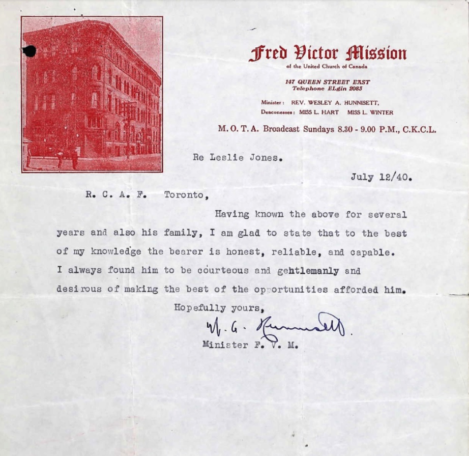 Letter of recommendation