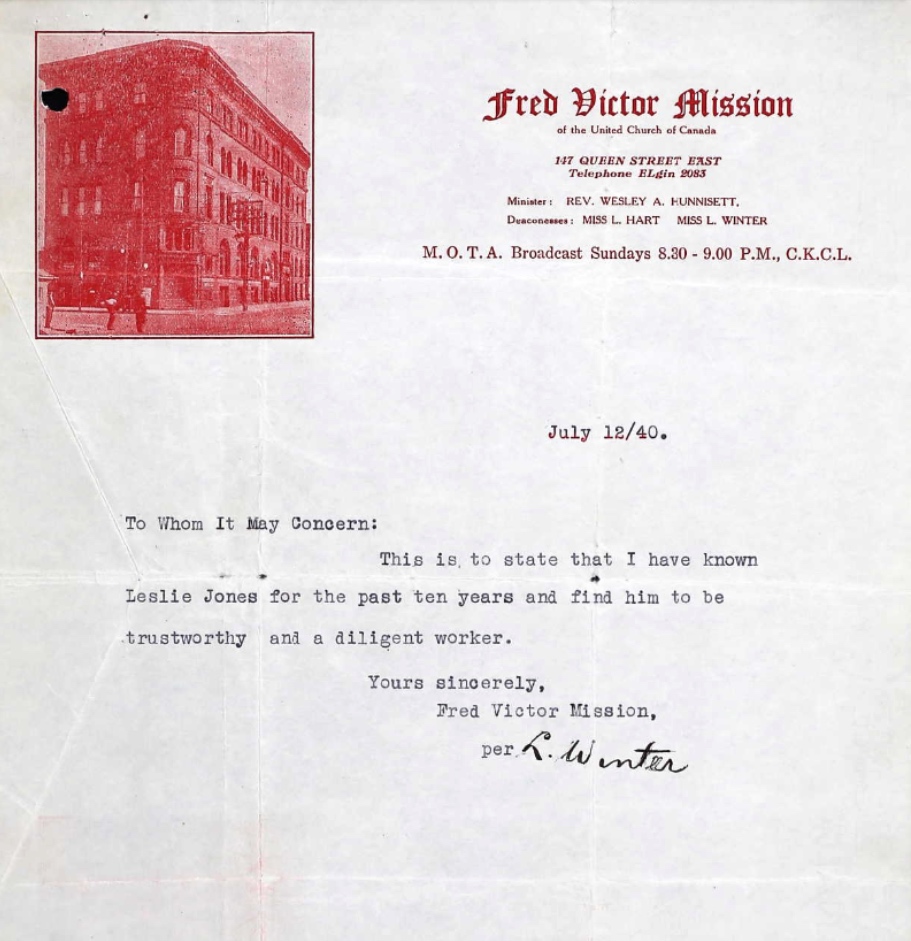 Letter of recommendation