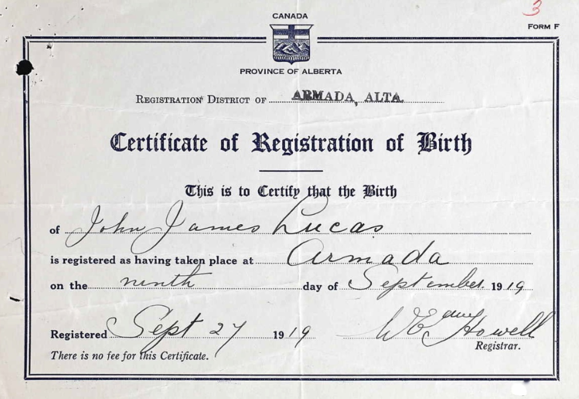 Birth Certificate