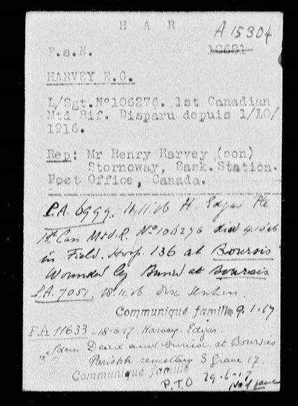 Prisoner of War Record