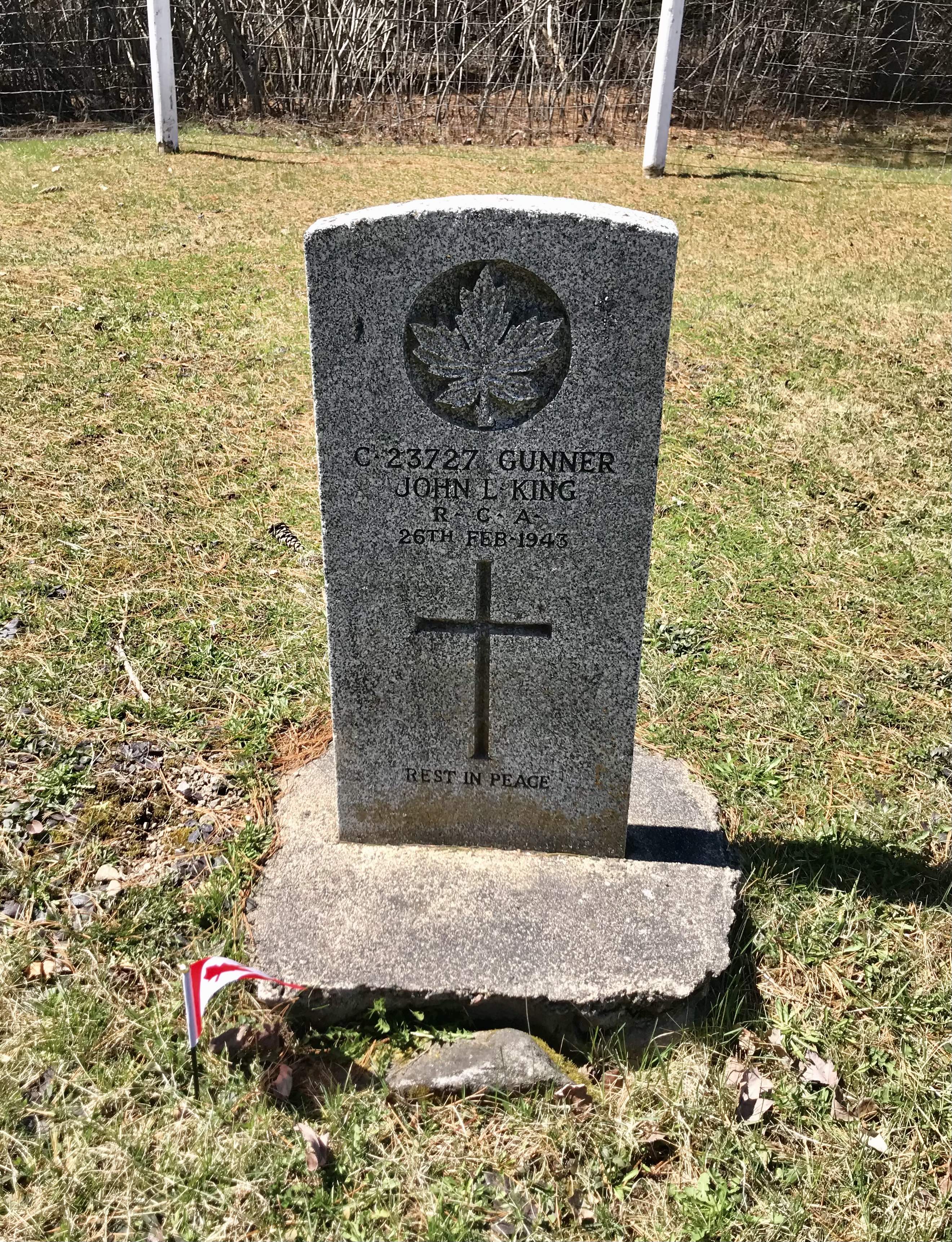 Grave marker