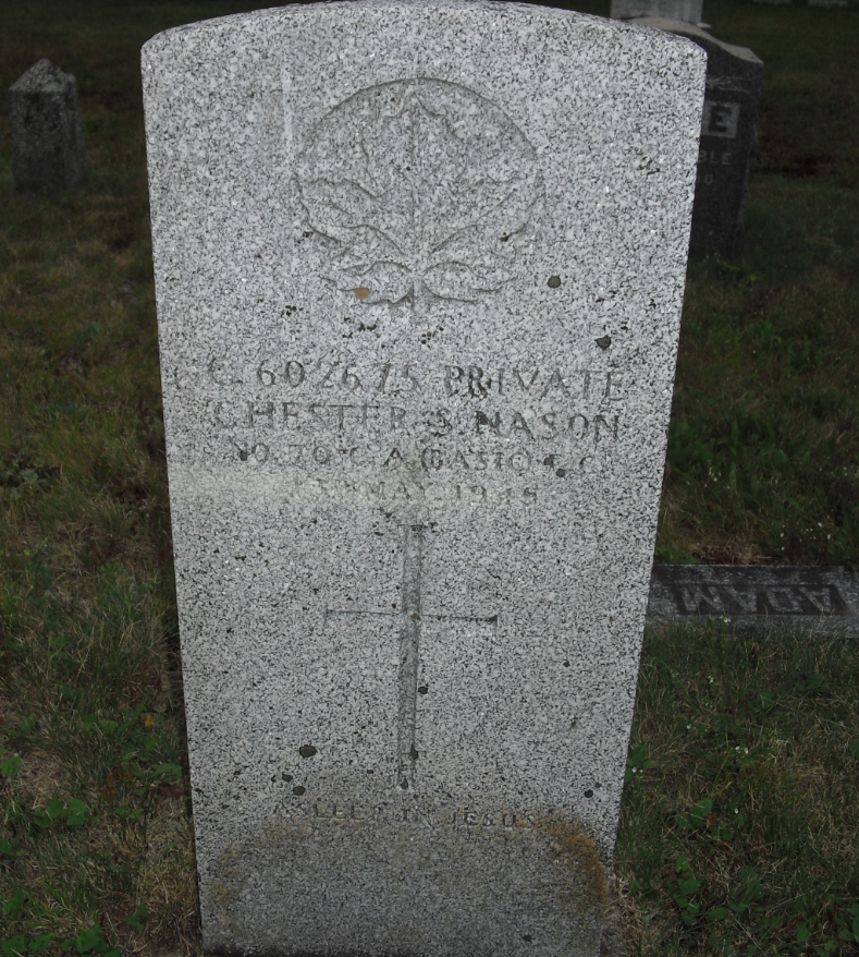 Grave marker