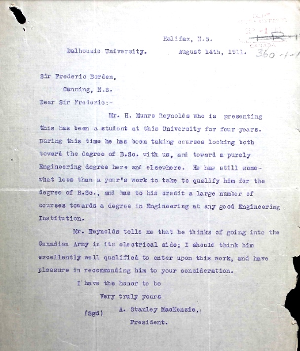 Letter of recommendation