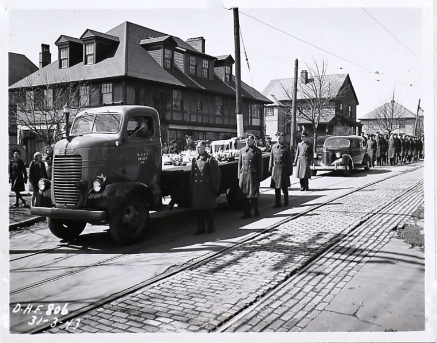 Funeral Procession - March 31, 1943