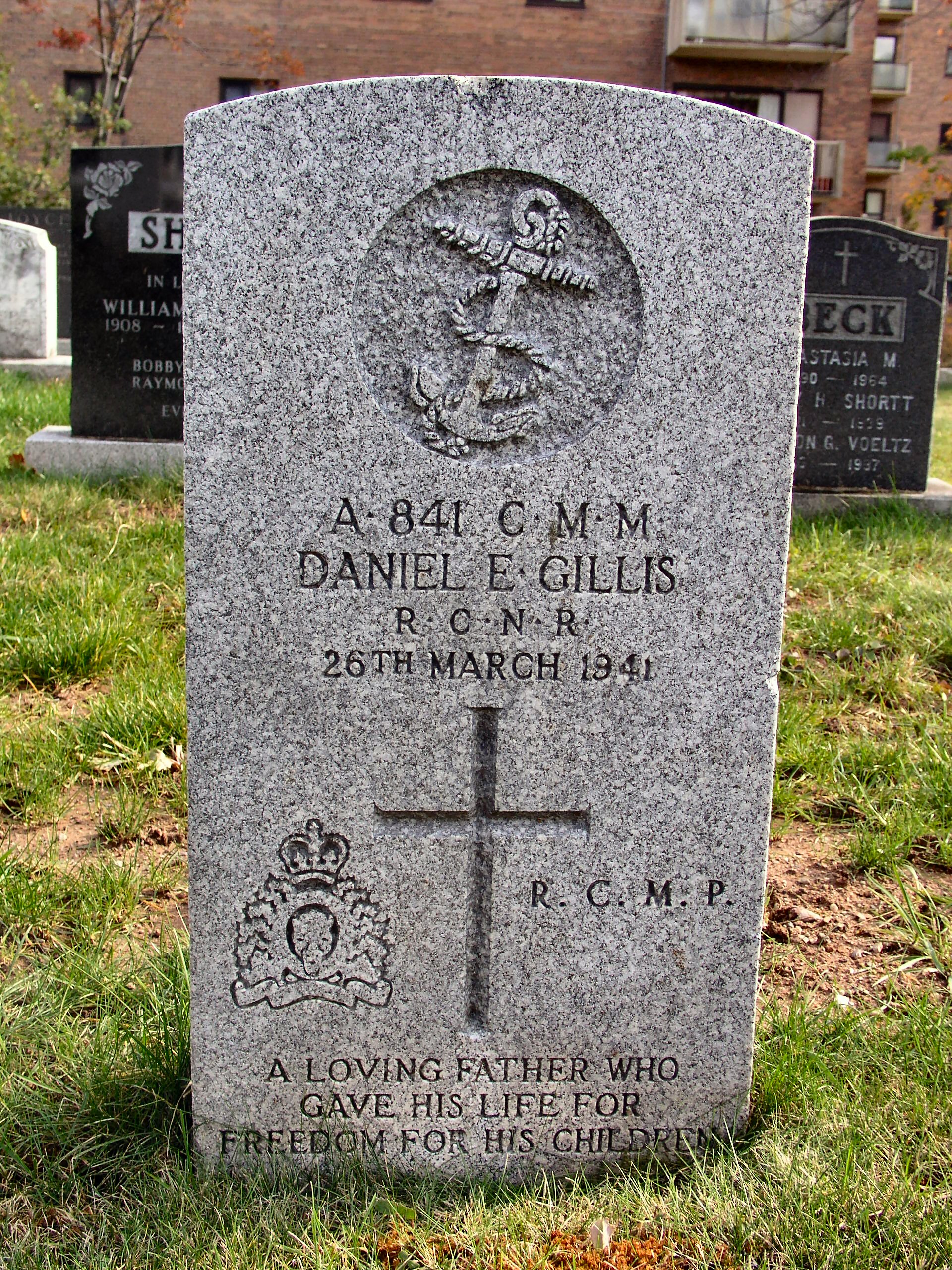 Grave marker