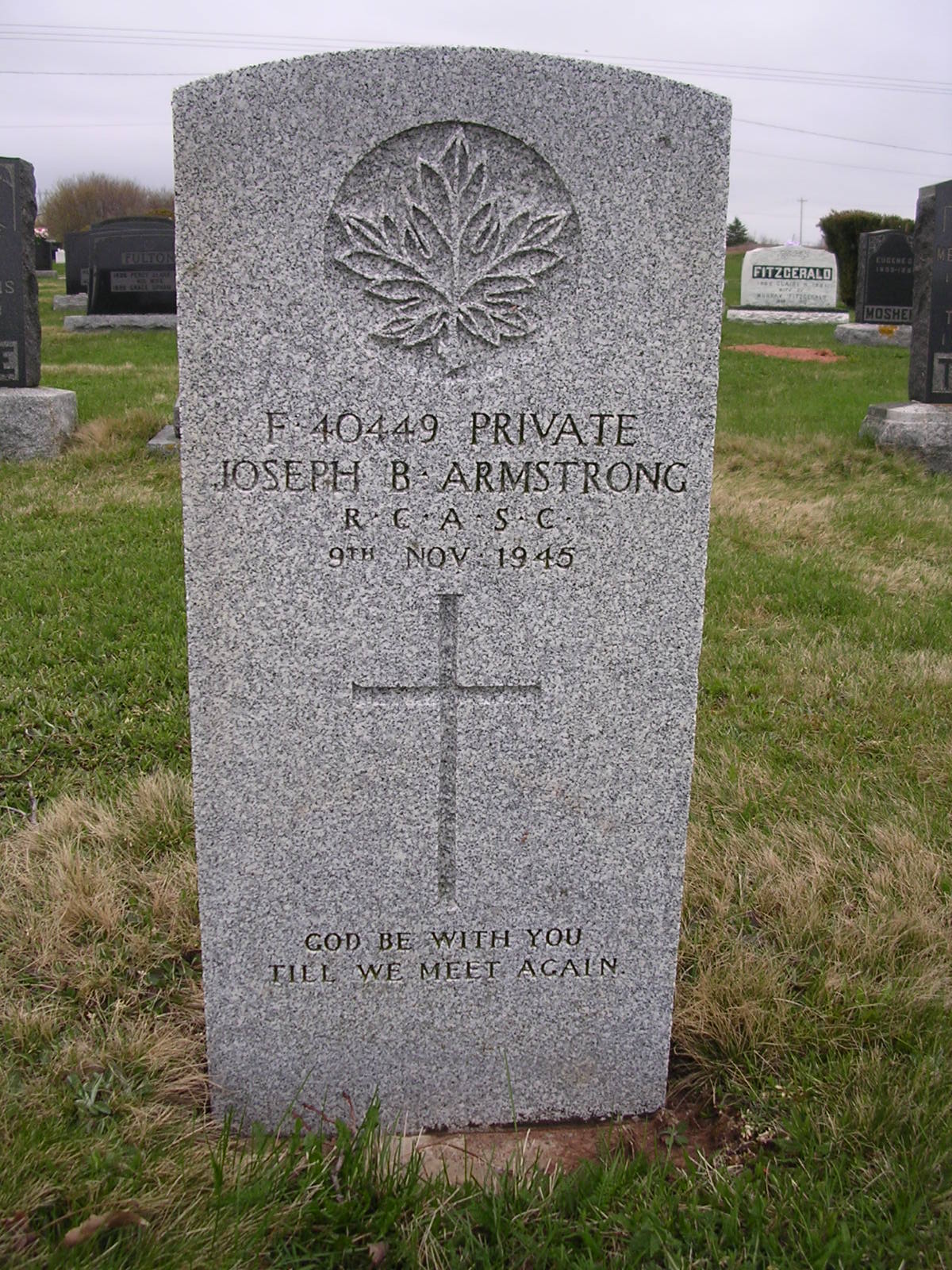 Grave marker