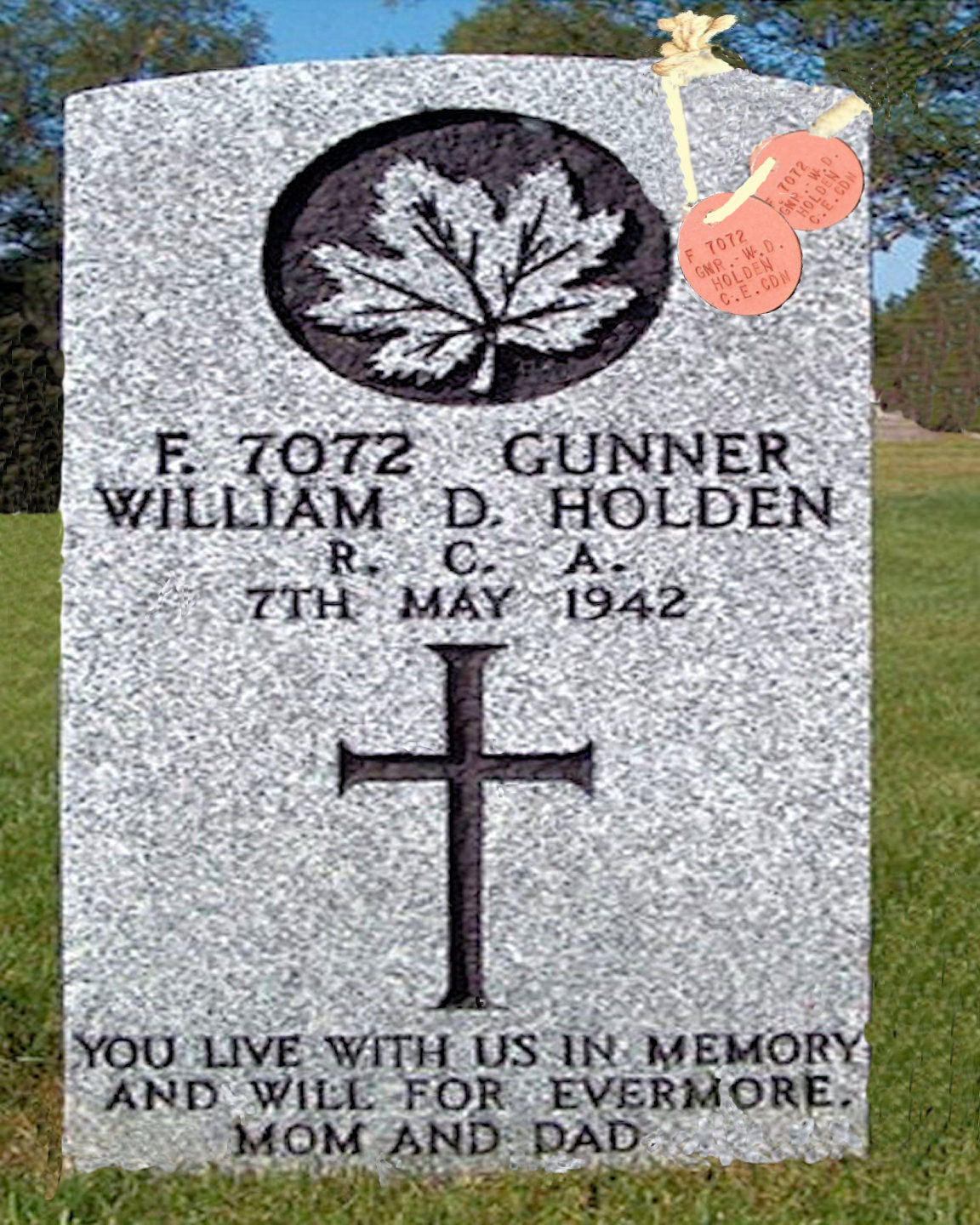 Grave marker
