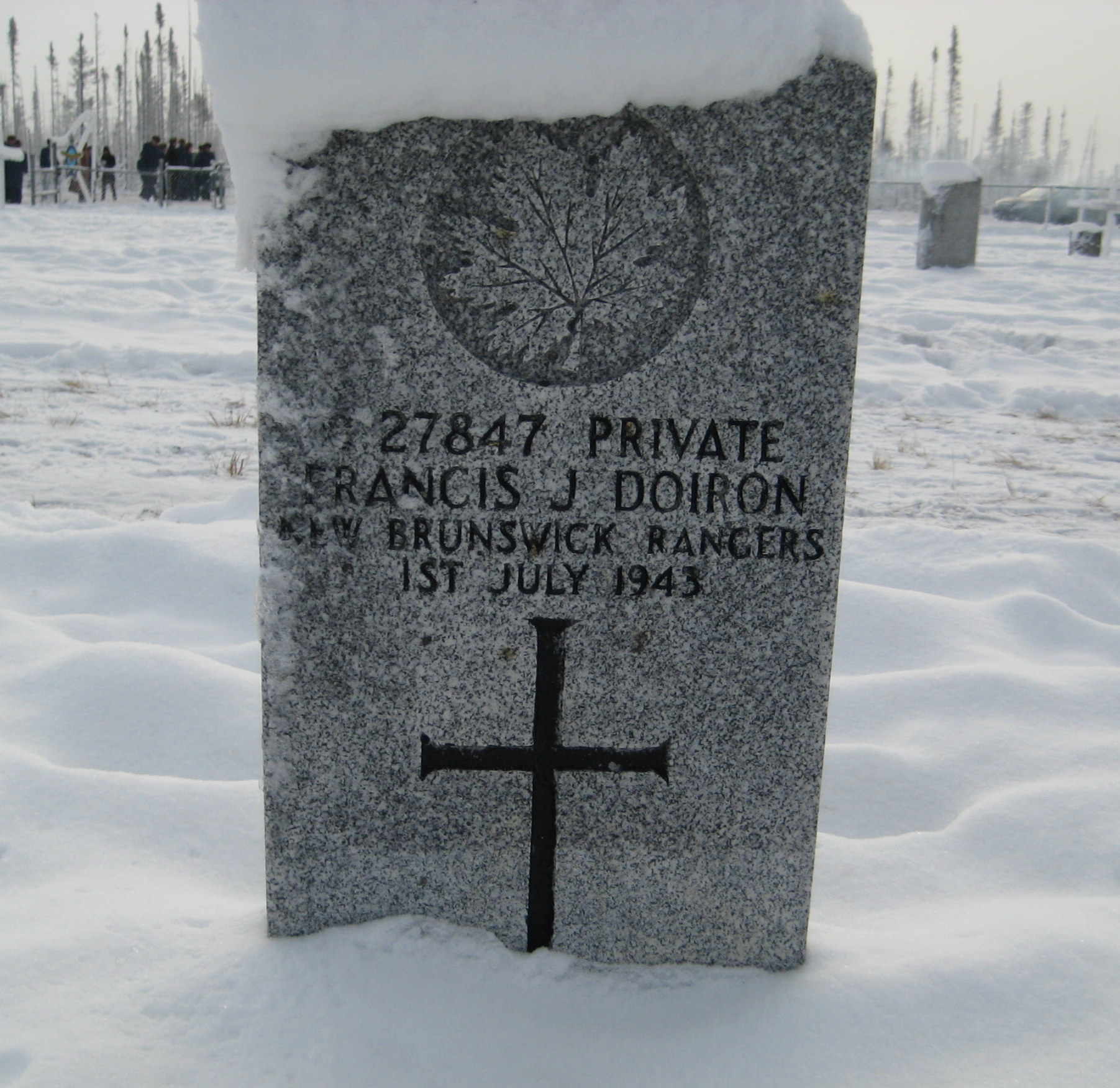 Grave marker