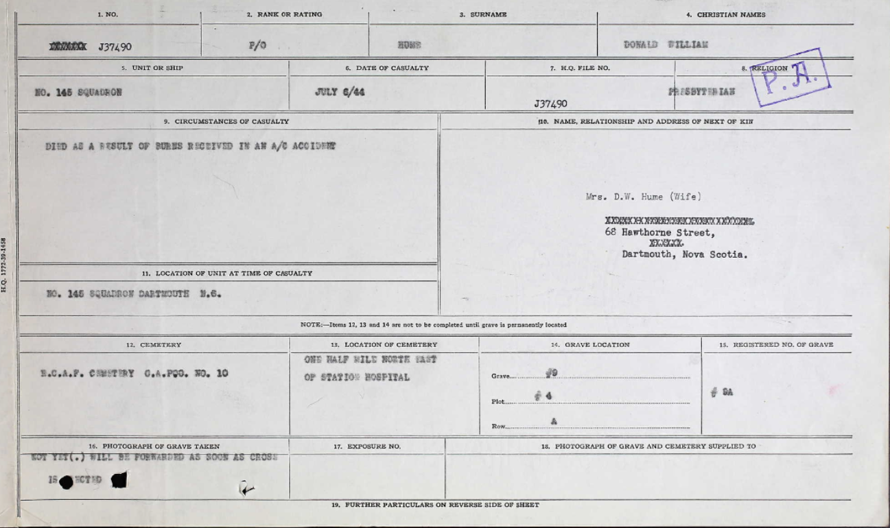 Circumstances of death registers