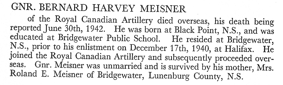 Photo of BERNARD HARVEY MEISNER