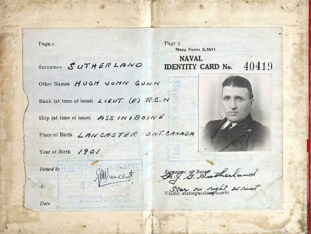 Photo of HUGH JOHN GUNN SUTHERLAND