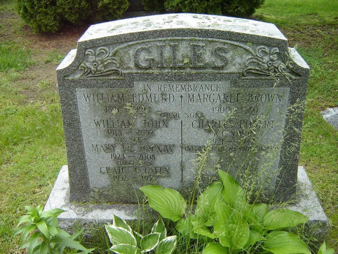 Grave marker