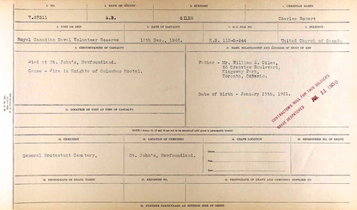 Circumstances of death registers