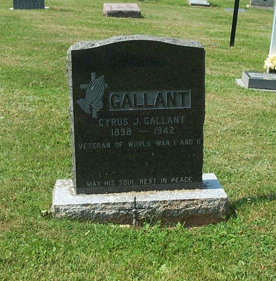 Grave marker