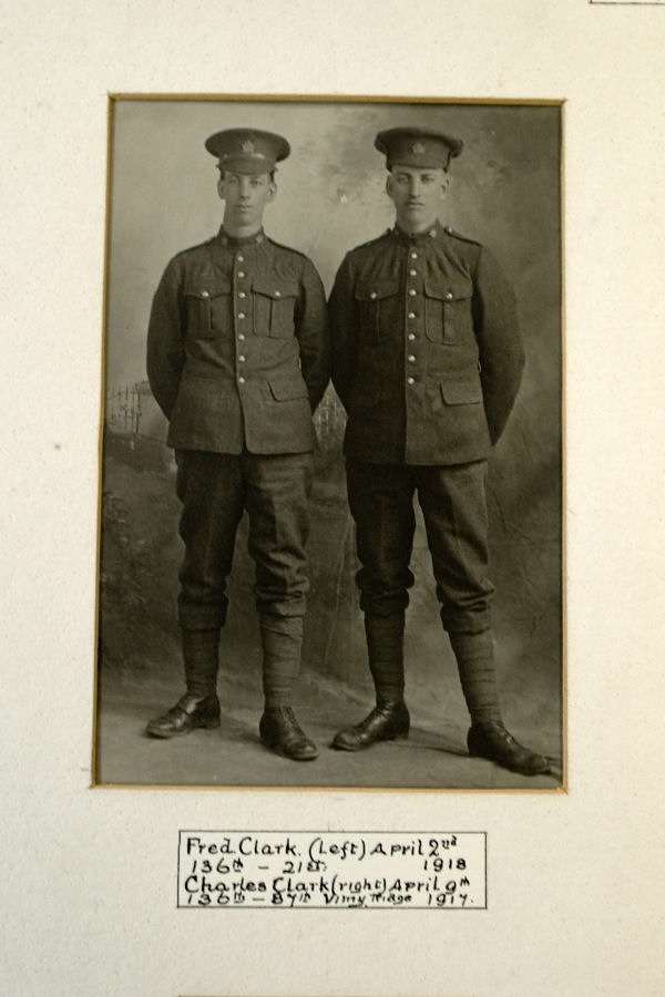 Photo of Fred and Charles Clark