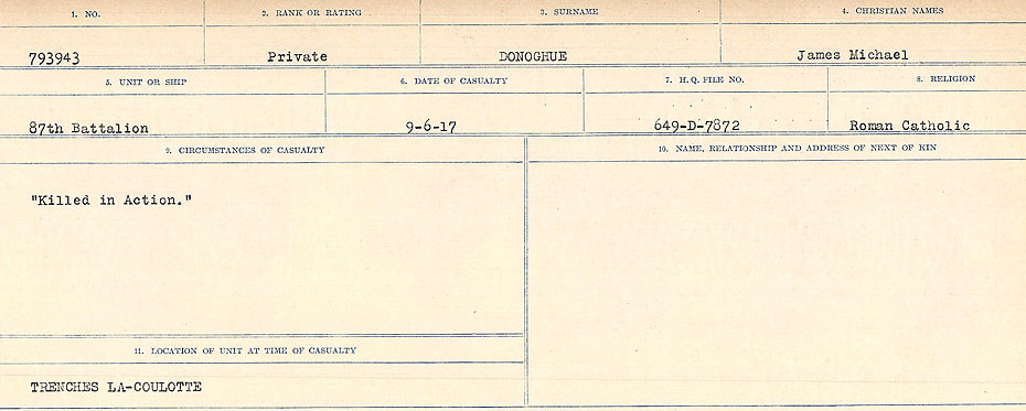Circumstances of death registers