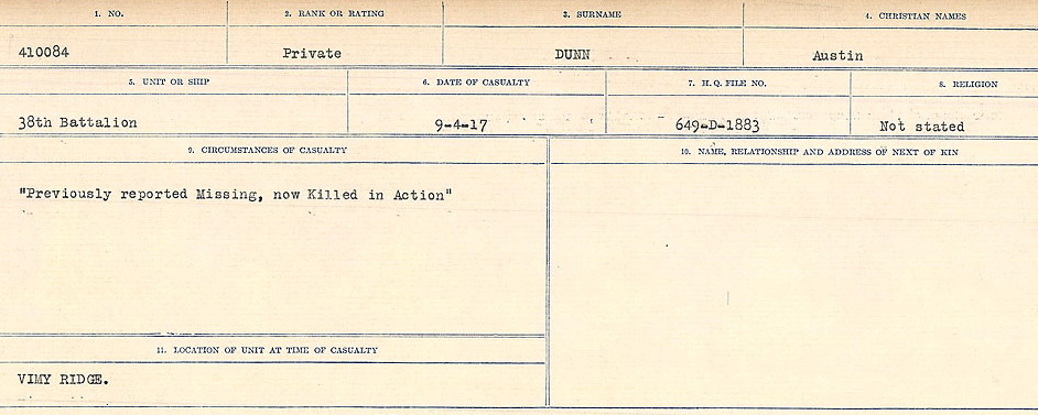 Circumstances of death registers
