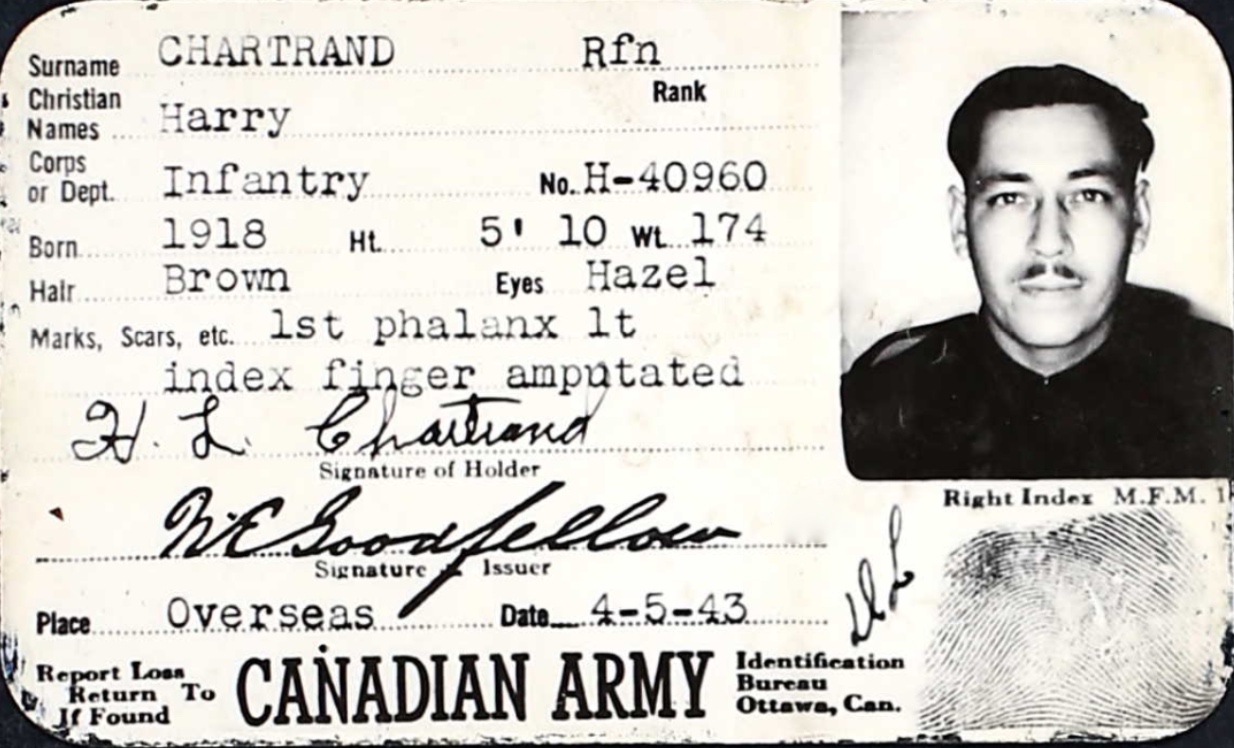 Photo of HARRY LOUIS CHARTRAND