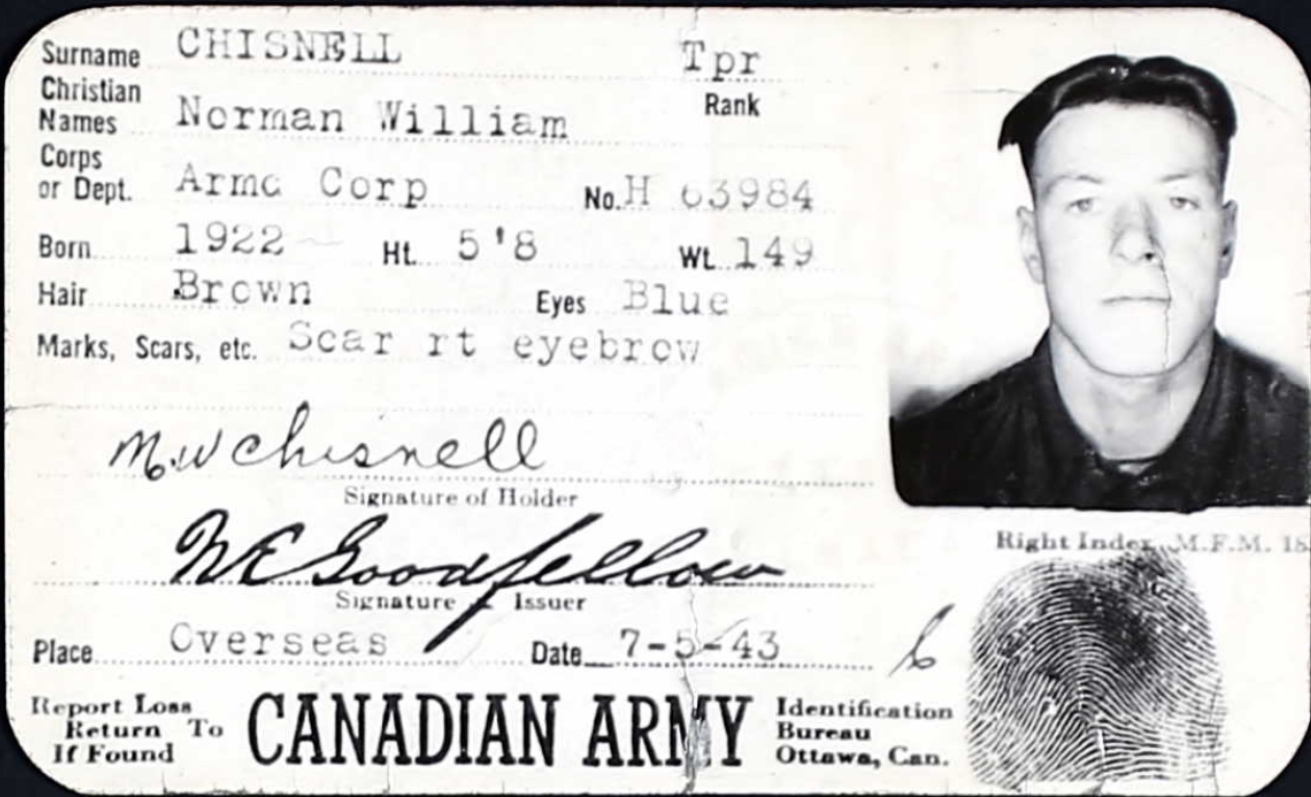 Photo of NORMAN WILLIAM CHISNELL