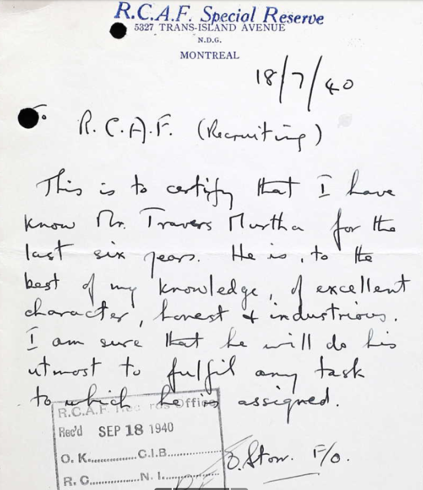 Letter of recommendation