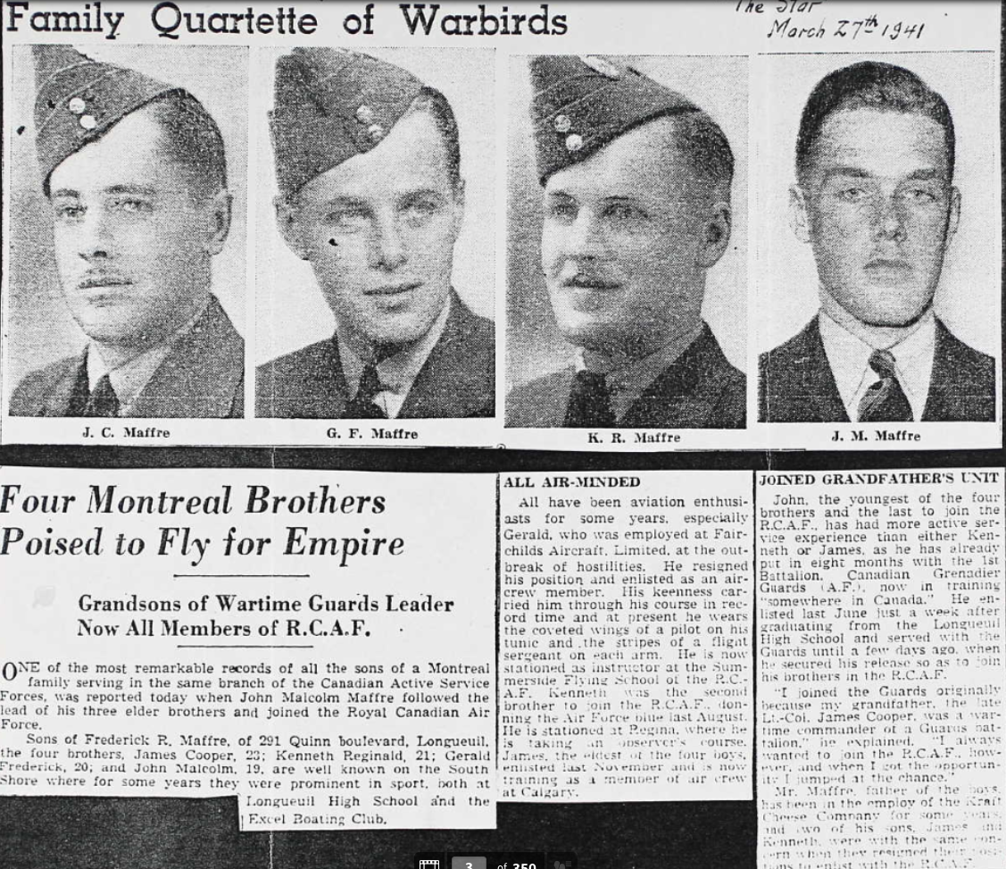 Photo of GERALD FREDERICK MAFFRE