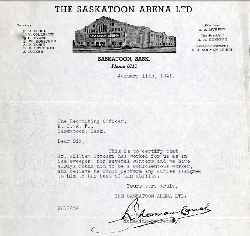 Letter of recommendation