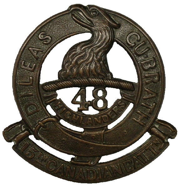Cap Badge of the 15th Bn