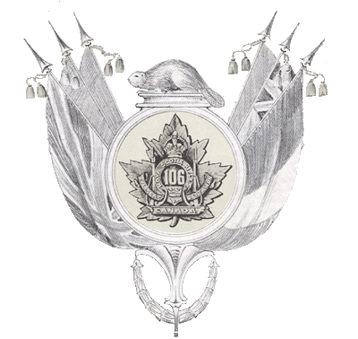 106th Overseas Battalion Nova Scotia Rifles Badge