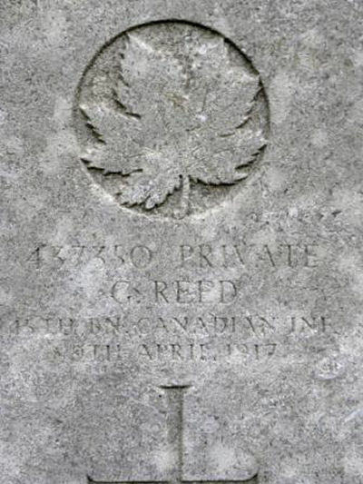 Grave marker