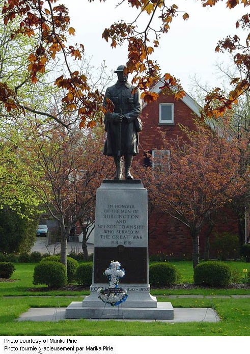 Burlington Ontario War Memorial (1922)
