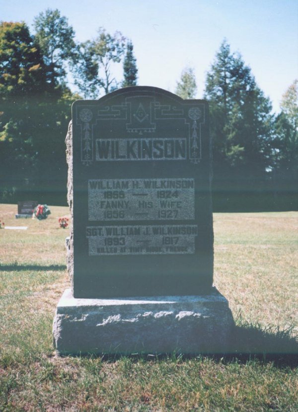 Gravemarker in Queensborough Ontario