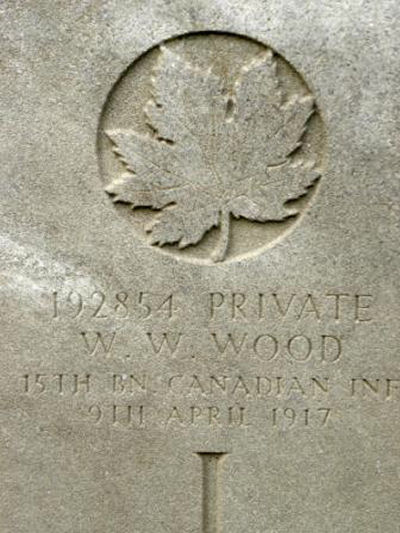 Grave marker