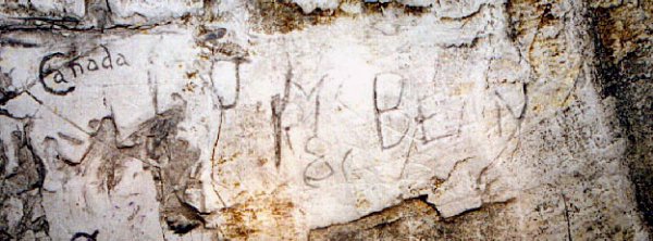 Inscription of John P. McBean