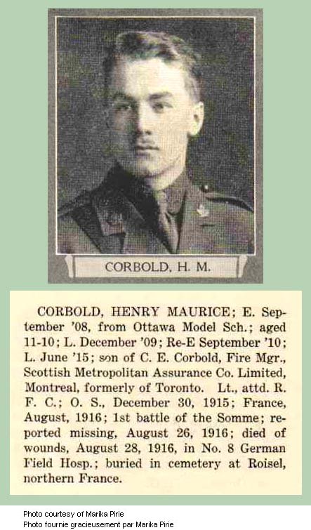 Photo of Henry Maurice Corbold