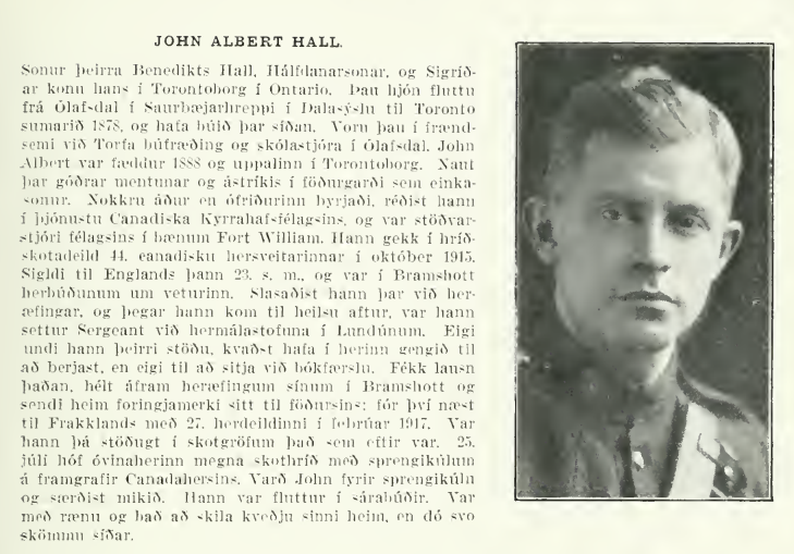 Photo of John Albert Hall