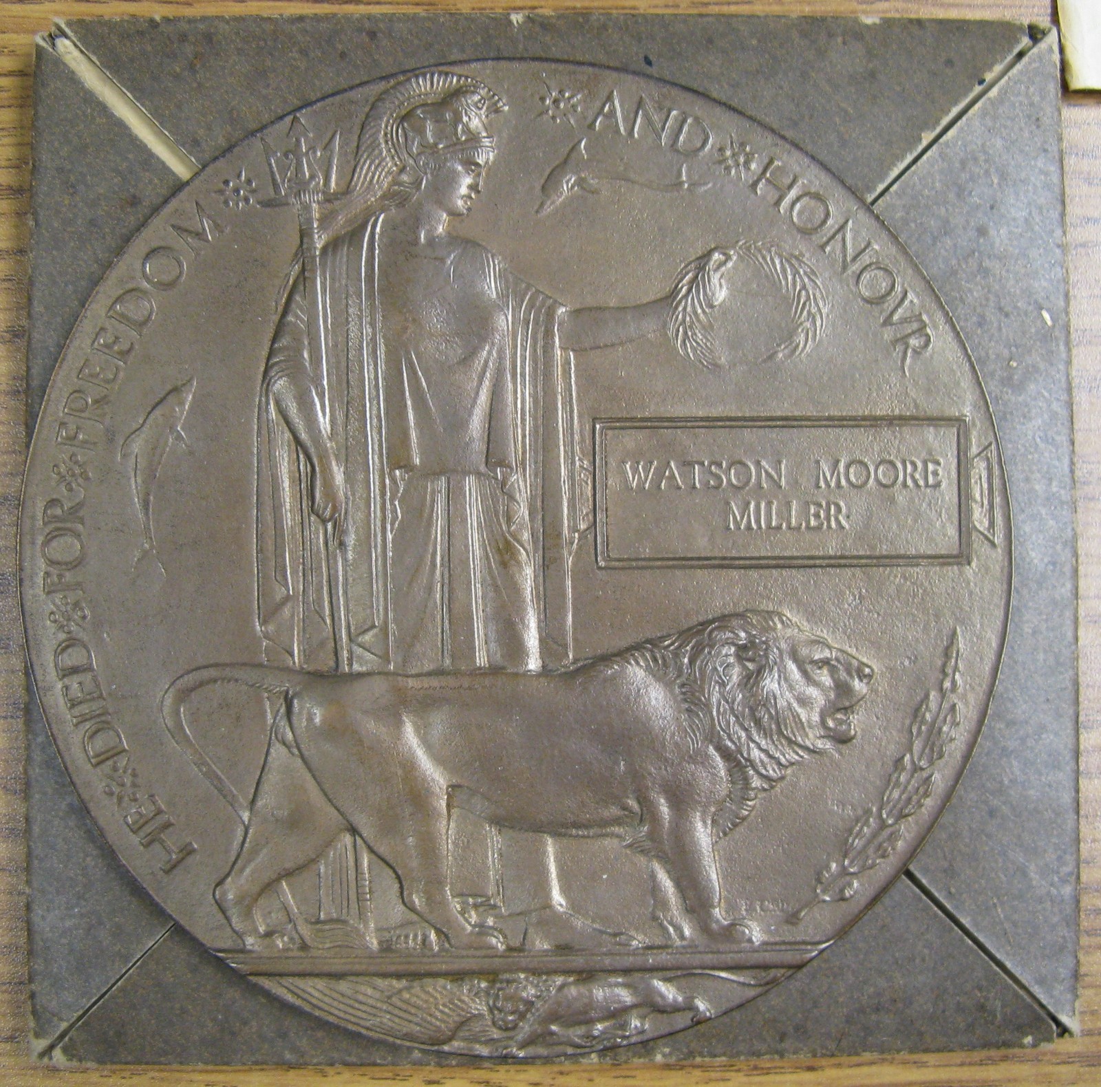 Memorial Plaque