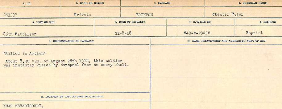 Circumstances of Death Registers