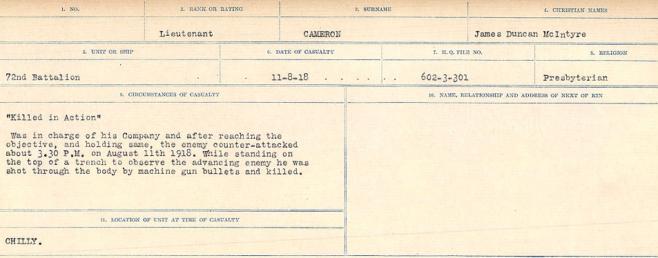Circumstances of Death Registers