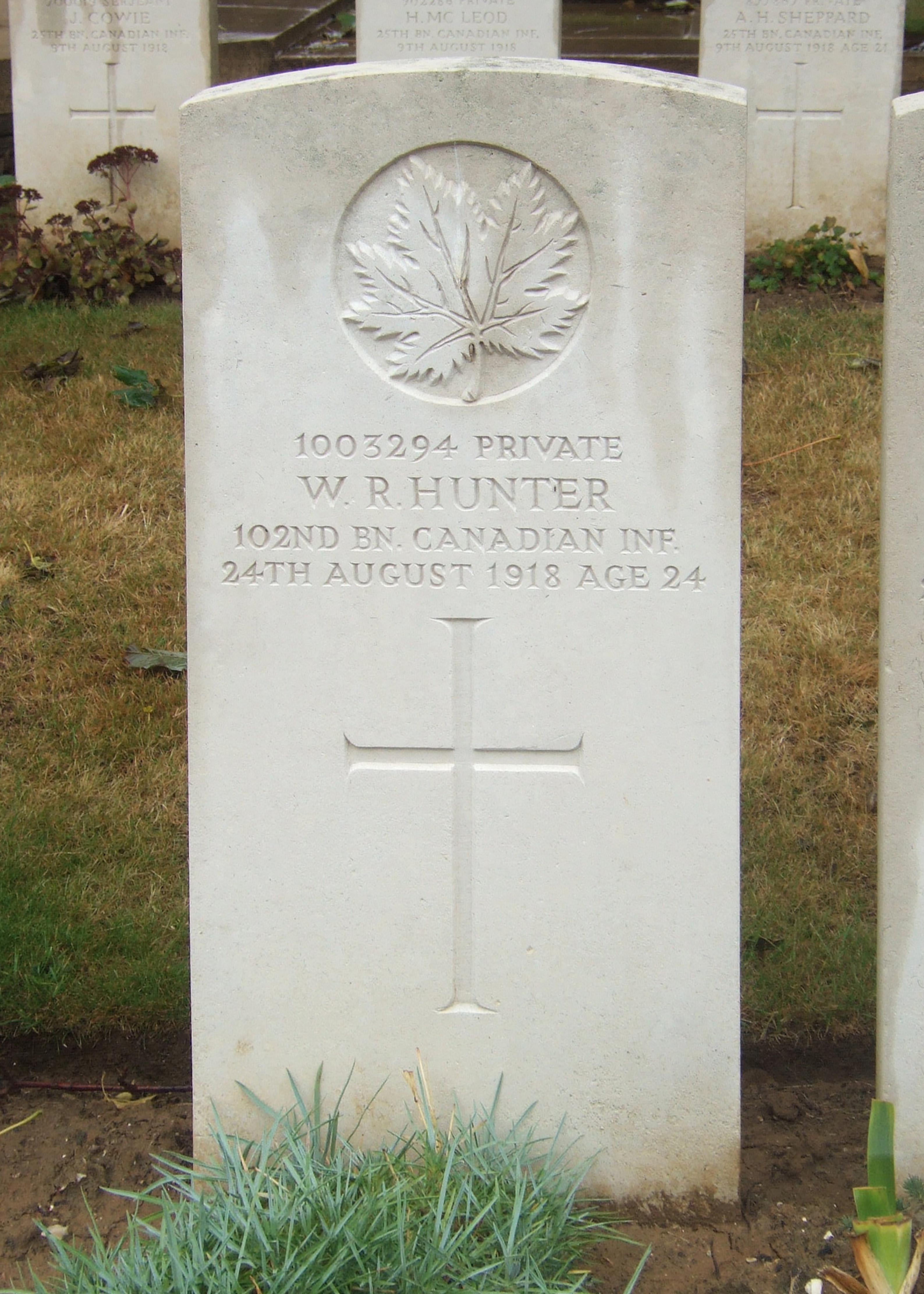 Grave marker
