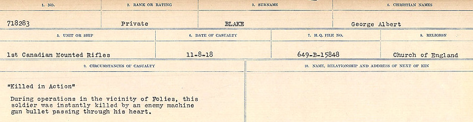 Circumstances of Death Registers