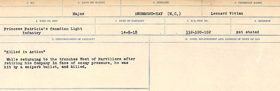 Circumstances of death registers