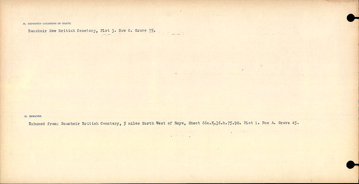 Circumstances of Death Registers