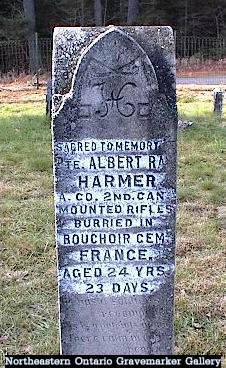 Grave marker